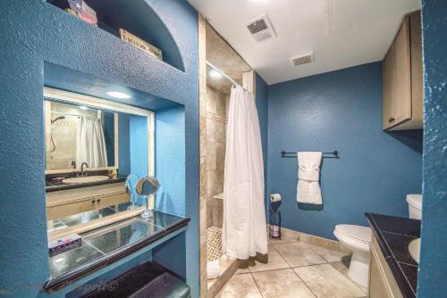 Koupelna v ubytování IC 112 Cowboy Corral