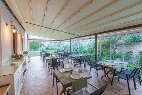 Restaurace v ubytování Elia Hotel Cunda by Ortunc