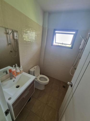 Koupelna v ubytování BaanBaan Homestay