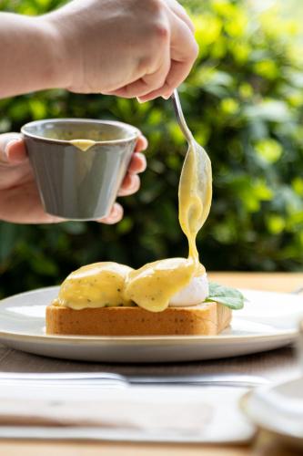 Mad på hotellet eller i nærheden