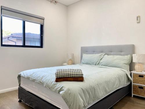 Ένα ή περισσότερα κρεβάτια σε δωμάτιο στο Penshurst Guest House
