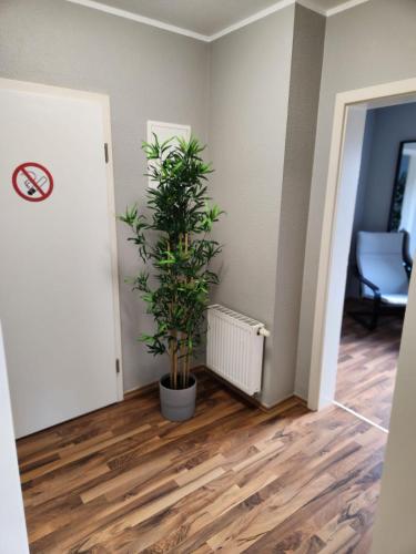 Bilik mandi di Liro Apartments Mönchengladbach