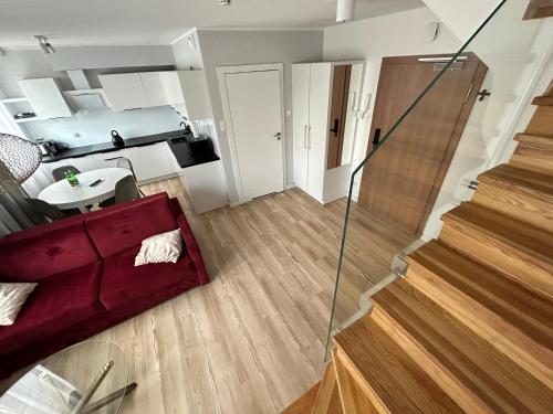 Cucina o angolo cottura di Baltic Gdańsk OLD TOWN by St Mary s Church