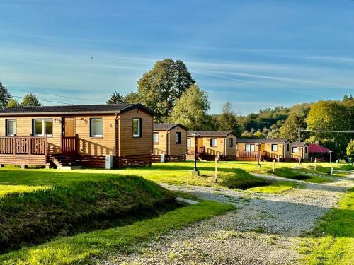 Zahrada ubytování Bungalow Camping Bieska Osada