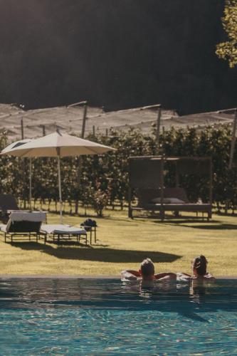 Kolam renang di atau dekat dengan Farmhouse Torgglerhof