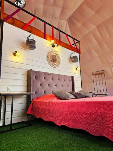 Letto o letti in una camera di Domaine de l'Anse
