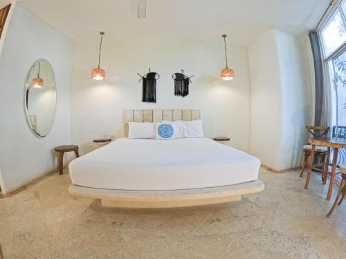 Postel nebo postele na pokoji v ubytování Rustik-inn Rooms