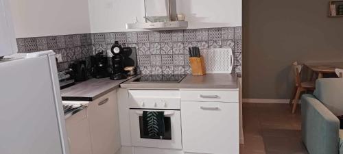 Køkken eller tekøkken på Appartement T2 proche lac