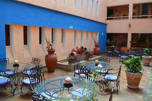 Restaurace v ubytování Hotel La Rienda Mision Tequillan
