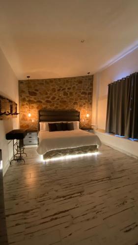 Suites Campestres Montebelloにあるベッド
