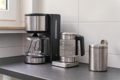 Kemudahan buat kopi dan teh di Royal Apartment City Center Baden-Baden