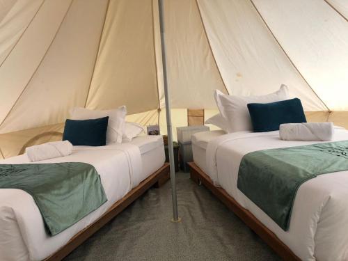 Ein Bett oder Betten in einem Zimmer der Unterkunft Villa Bari Loft