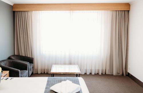 Ceduna Foreshore Hotel Motelにあるシーティングエリア