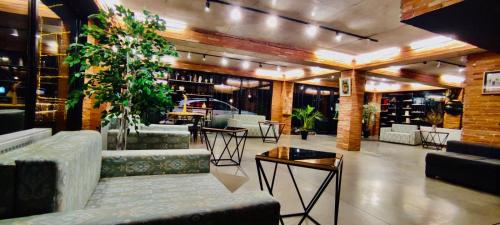 Zona de estar de Cozy Apartment in Bakuriani, Apart Hotel Art, Kokhta