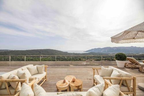 Ivona Vacances - Villa de luxe avec piscine chauffée à Santa-Giulia