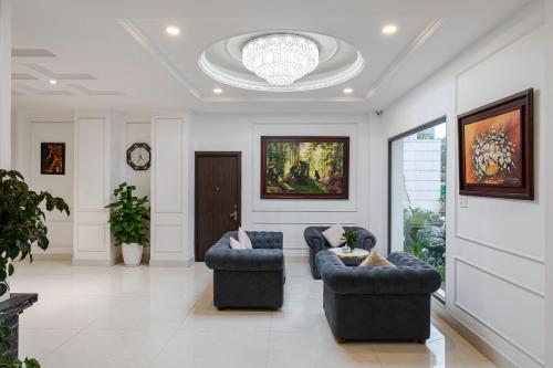 Χώρος καθιστικού στο TTR Moonstone Apart Hotel