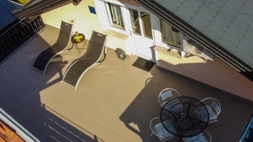 Μπαλκόνι ή βεράντα στο Studio apartment OAZA