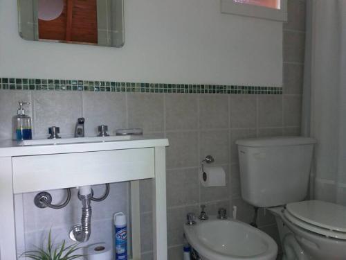 O baie la Casa de huéspedes, buena ubicación y linda vista