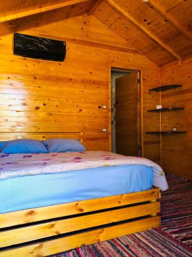 Postel nebo postele na pokoji v ubytování Magic land taba camp