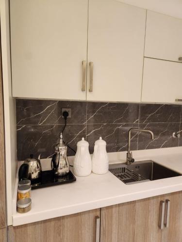 Dapur atau dapur kecil di رهف ريزيدنس Rahaf Smart Residence