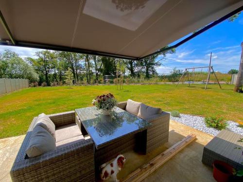 Repos et détente au coeur des vignes