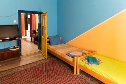 Cama o camas de una habitación en Vracar Affordable Suites - Vracar Povoljni Stanovi