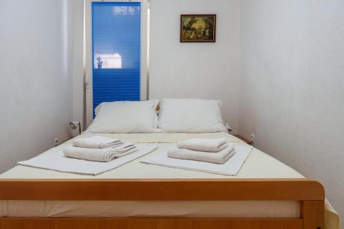 Posteľ alebo postele v izbe v ubytovaní Sea view Apartment for 2-4 people - family