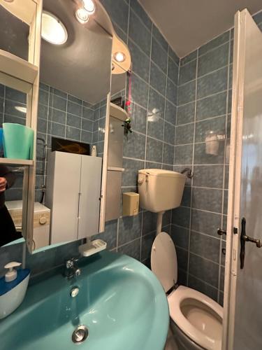 Vannituba majutusasutuses Apartman MiAnaMo