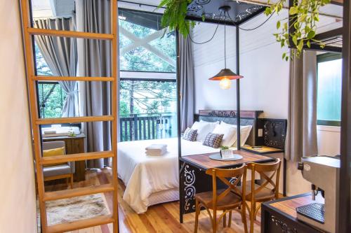 Posezení v ubytování Lofts Kayser Haus