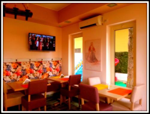 Un lugar para sentarse en Hotel Princi i Vogel