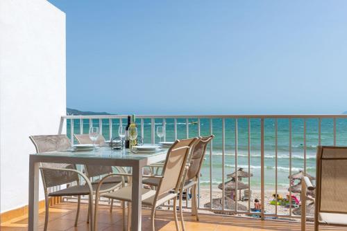 En generel havudsigt eller havudsigten taget fra lejligheden