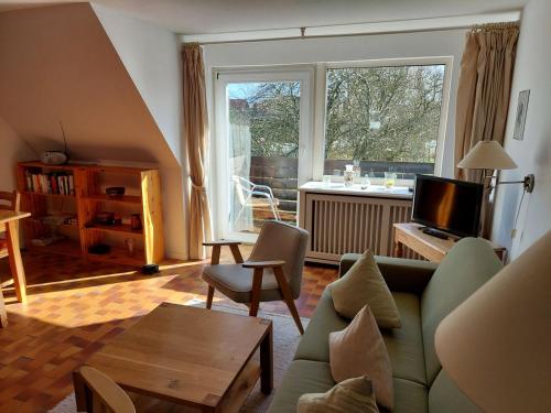 Posezení v ubytování Falkenweg 7