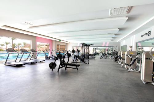 Fitness centrum a/nebo fitness zařízení v ubytování Pickalbatros Aqua Park Resort - Hurghada