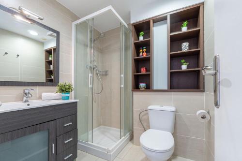 Kúpeľňa v ubytovaní Apartment Meda Chica