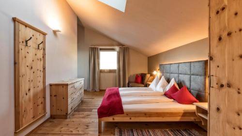 Cama o camas de una habitación en Widmannhof - Urlaub auf dem Biobauernhof