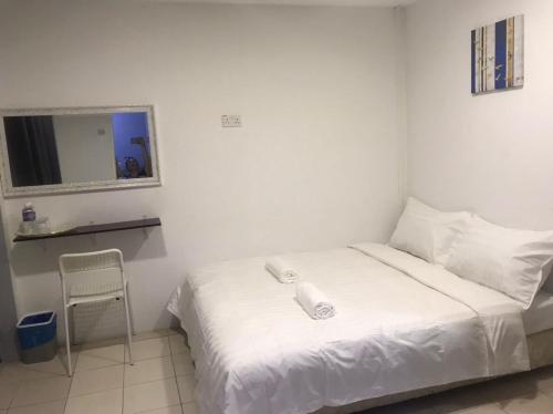 Ein Bett oder Betten in einem Zimmer der Unterkunft Hotel Seroja