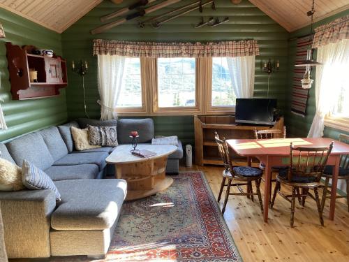 Et sittehjørne på Cottage Yard - cozy Cabin