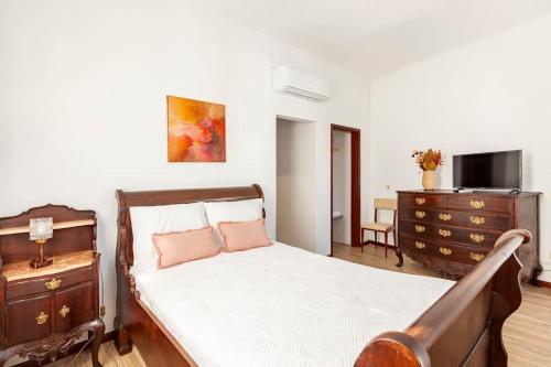 Katil atau katil-katil dalam bilik di Casa da Avó Zilda