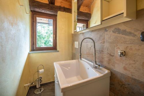 Koupelna v ubytování CASA GENESA