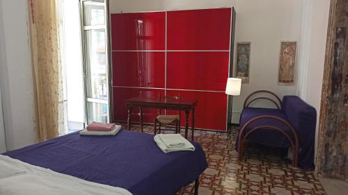 Postel nebo postele na pokoji v ubytování Kaleidos private Apartment