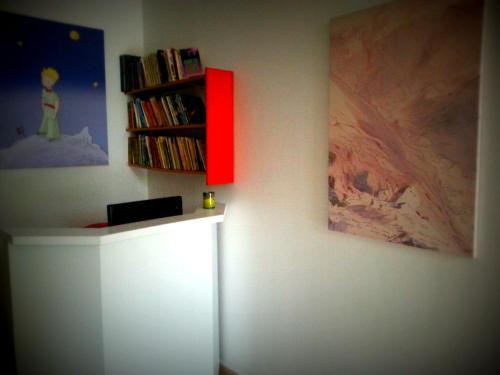 Biblioteca en el hotel