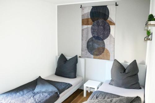 Llit o llits en una habitació de Work & Stay Apartment Ingolstadt