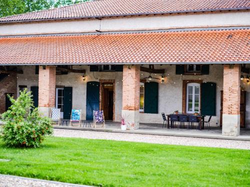 Zahrada ubytování Gîte du chemin des Dames