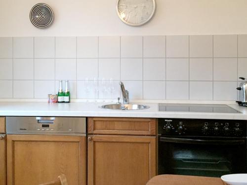 Η κουζίνα ή μικρή κουζίνα στο Ferienhaus Köchlin - charmante Doppelhaushälfte mit Garten und Parkplatz