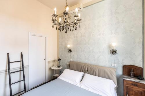 Letto o letti in una camera di Casa Giangarè