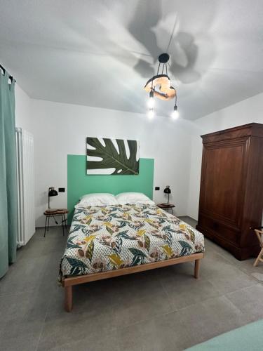 Ένα ή περισσότερα κρεβάτια σε δωμάτιο στο Bed and Breakfast MADERA