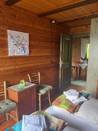 Un lugar para sentarse en Neuwirth Hütte