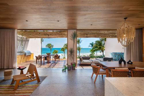 Posezení v ubytování W Punta de Mita