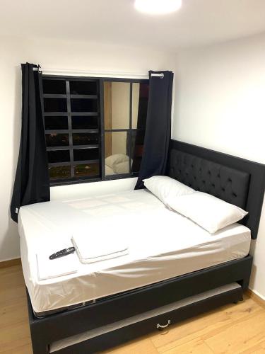 Krevet ili kreveti u jedinici u okviru objekta Villa Estadio