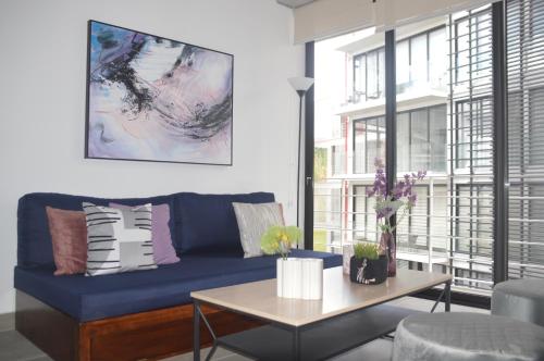Istumisnurk majutusasutuses Cozy Stays Cayala Apartments (401)